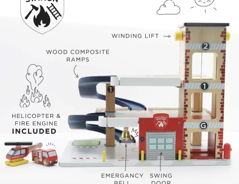 Fire & Rescue Wooden Garage